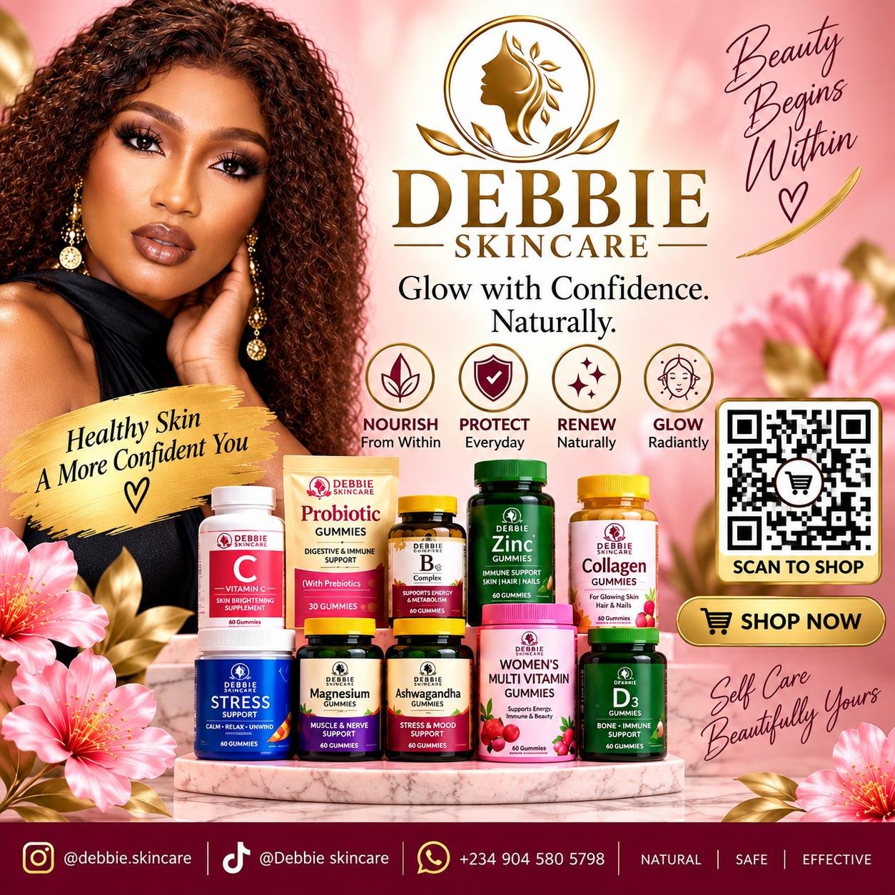 Debbie Skincare Banner